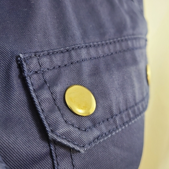 J. Crew Downtown Field Jacket navy blue utility size XXS - Picture 5 of 8